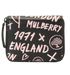 Mulberry Graffiti Zip Around Wallet, &pound;110, Accessories, Black, Leather, Front view